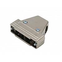 MH Connectors MHTRI-M-15-K Two Piece Backshell 15 WAY METPLAS 3-ENTRY D HOOD