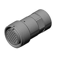 JAE Electronics JK06DK37SN1 Circular MIL Spec Connector 37 Position Panel Mount, Receptacle, Socket Contact, N