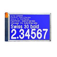 DISPLAY VISIONS EA EDIP240B-7LWTP LCD Graphic Displays Blue/White Contrast With Touch Screen