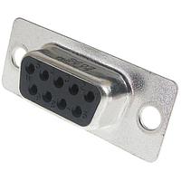 Amphenol Commercial Products L77SDE09S Receptacle Soc tinned shell 9S solder cup