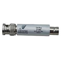 Crystek Corporation CLPFL-0021-BNC Low Pass DC - 21MHz 50 ohm BNC -40C +85C