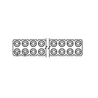 Mill-Max 415-47-216-41-004000 Interconnect Socket Strip Super Low Profile Sip Socket