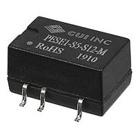 CUI Inc PESE1-S5-S3-M Isolated 3.3 Vdc, 0.303 A, 1 W, 4.5 - 5.5 Vdc Inp
