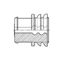 AMP Connectors - TE Connectivity 963243-1 Accessories EINZELDRAHTDICHTUNG