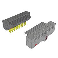 Samtec FFMD-10-T-04.00-01-N Flat Ribbon .050"  Tiger Eye(TM) IDC Ribbon Cable Assemblies