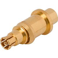 Amphenol SV Microwave 3221-40010 Cable Connectors SMPM Female Snap-In Conn for .085 Cable