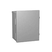 Hammond Manufacturing C3R16166HCLO Screw Cover Type 3R Hinge Lift Off Cover - 16 x 16 x 6 - Steel/Gray