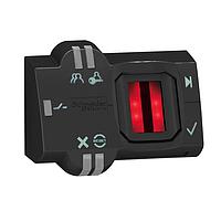 SCHNEIDER XB5S1B2L2 Biometric Switch, 2 Positions-Stay put Biometric w/cable