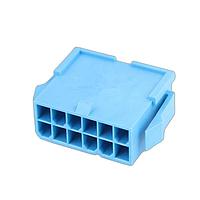 Molex 46993-0840 Power MiniFitJr Plug w/Ers DR GW 08Ckt Blu