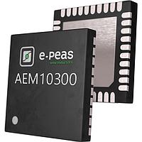 e-peas AEM10300-QFN Battery Management Highly Versatile Buck-Boost Ambient Energy Manager Battery Charger For Up to 7-cell Solar Panels
