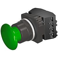 SIEMENS 52BM9W3B Pushbutton PUSHBUTTON,MOM,GRN,1 3/4" PLST,2POS,2BJK