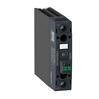 SCHNEIDER SSD1A335BDC3 Single Phase Relays SSR-DIN rail, 1phase, 48-600Vac output, 4-32Vdc control, 35A, Spring plug