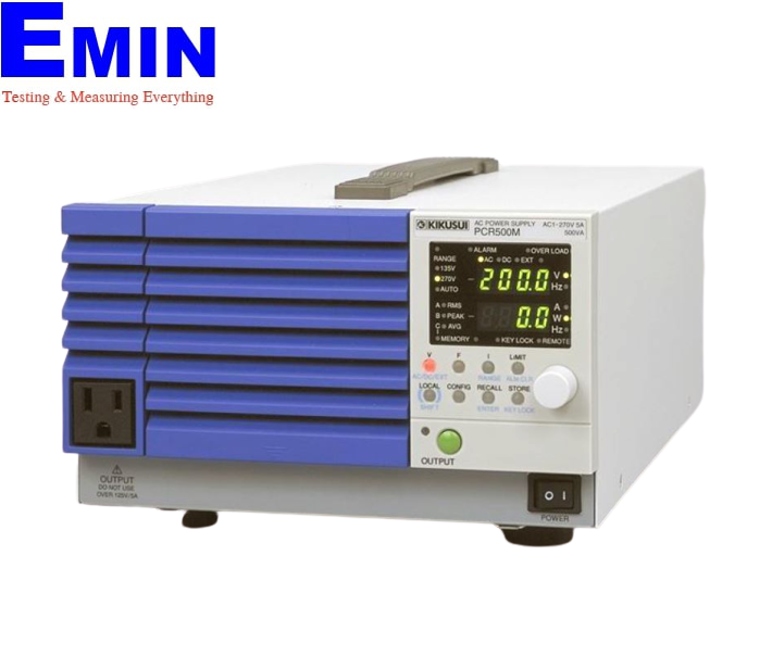 KIKUSUI PCR500M Compact AC Power Supply (5A/2.5A, 500 VA) EMIN.ASIA