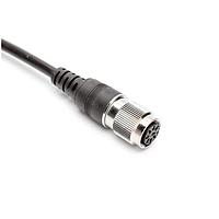 Amphenol Tuchel CA0911B800402012 Sensor Cables / Actuator Cables M16 4 Position Circular Molded, Std. Strain relief, Female to Leads, 18AWG, COMMUNICATION & DATA, UL 300V Flexible Cable Assy, 2 Meter