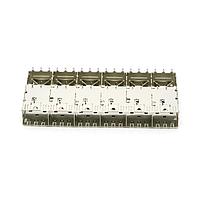 AMP Connectors - TE Connectivity 2110957-2 Cage Assemblies SFP 1X6 CAGE ASSY PRESS FIT