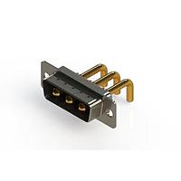 EDAC 629-3W3-250-2N1 Mixed Contact D-Sub Connectors Right-angle Power Combo D-Sub Connector