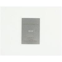 Chip Quik PA0133-S Sockets & Adapters LLP-6 Stainless Steel Stencil