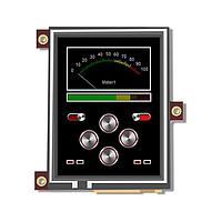 4D Systems uOLED-32028-P1 Non-Touch 2.32", 320x240 pixel intelligent AMOLED Display Module