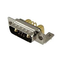 NorComp 684S7w2103L461 Mixed Contact D-Sub Connectors IP67 POWER-D 7w2PWR 40A R/A MALE