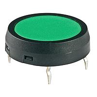 NKK Switches JF15CP2F Tactile Switches SPST RND/RND GREEN