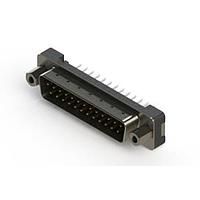 EDAC 627-025-224-213 D-Sub Connectors - Standard Density Vertical Plastic Body D-Sub Connector