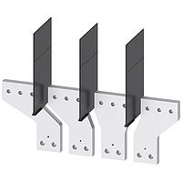 SIEMENS 3VA96740QC00 Bus Connector, Offset BRKR 3VA55/65/66 1000A 4P WIDE BUS TRML