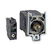 SCHNEIDER ZB4BW051 Flush 22MM MTG CLLR W/400V TRANSF&1 N/O BLOCK