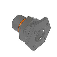 Samtec ACRK-12-02-G-S-C-M-1 Connector Kits AccliMate(TM) IP68 Sealed Circular Receptacle Panel Assembly
