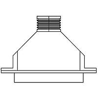 Glenair 557-107M3-05CB Banding Backshell CLOSE TOLERANCE - D'SUB BACKSHELLS