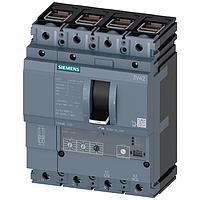 SIEMENS 3VA20108HL460AA0 Line Protection BRKR 3VA20 4P 100A 150KA ETU3-LI BOX