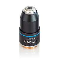 KERN OBB-A1564 Achromatic objective, E-Plan 40x /0,65 (sprung) W.D. ( (0,85 mm), anti-fungus