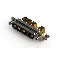 EDAC 629-9W4-240-7N5 Mixed Contact D-Sub Connectors Right-angle Power Combo D-Sub Connector