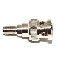 Mueller BU-P4289-NS RF Adapters - Between Series ADAPTER BNC MALE TO SMA FEMALE NICKEL