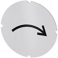 SIEMENS 3SU19000AB710QT0 Insert Label, Rotation to the Right INSERT LABEL