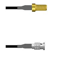 Amphenol Custom Cable Q-7100V0003048i RF Cable Assemblies SMA-SJ/HDBNC-SP G174 48I