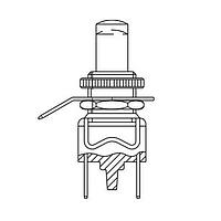 APEM 1233A2X209LUL Pushbutton Switches PUSHBUTTON SWITCH 1200