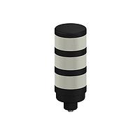 Banner Engineering TL70BGRQ Modular Tower Light TL70 Tower Light; Black Housing: 3-Color Indicator; Voltage: 12-30 V dc; Environmental Rating: IP65; Input: Bimodal; Colors: Blue Green Red; 5-pin M12 Integral QD