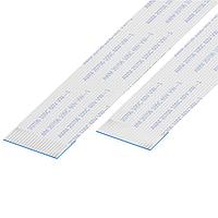 GCT (Global Connector Technology) 05-20-A-0101-A-4-06-4-T FFC / FPC Jumper Cables 0.5mmP. FlatFlexCble, 20Contact, Conductor SameSide, Len101mm/4in, Tin Plt