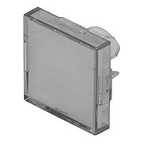 EAO 200-9170-00 Lens Plastic Square Lens, Translucent yellow, flat, IP40, 20.8x20.8mm