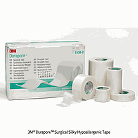 3M 3M.07.1538.2 Silk-like Tape, White, 5cm ×9.14m roll
