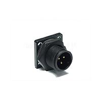 Amphenol LTW AU-05PMMP-SS7001 Standard Circular Connector Ceres, Mini Size, Plastic, 2A, 05 pins, Male Connector, Male Contact, Square, Screw Thread, PCB 180, Receptacle, IP67