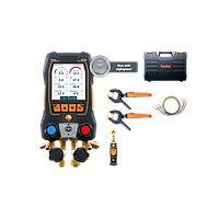 TESTO 558s Smart Vacuum Kit with filling hoses - (with sightglass)