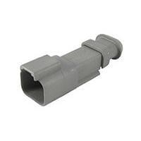 DEUTSCH - TE Connectivity DT04-2P-CE04 Receptacle REC 2POS GRY E XCAP