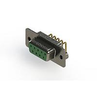 EDAC 622-M09-260-GT2 D-Sub Connectors - Standard Density EDAC Right Angle D-Sub Connector