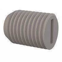 Essentra Components 0137524G050 Set Screw Set Screw, Slotted Head, 3/8-24 Thread, 1/2 Lg