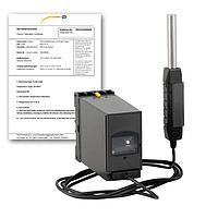 PCE SLT-TRM-24V-ICA Sound Level Meter (30~130 dB; 24 V DC; ISO Calibration Cert.)