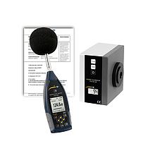 PCE 430-SC 09-ICA Sound Level Meter (22-136 dB (A); ISO Calibration Certificate)
