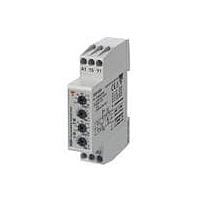 Carlo Gavazzi DCB51CM24 Timing Relays Timer Asymmetrical Recycler, DIN rail mount, 17,5x81x67,2mm housing, selectable time ranges 0,1s - 100h, Supply voltage 24-240Vac and 24Vdc, Screw terminals connection, 5A SPDT relay output