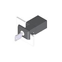 EAO 22-351.111D Keylock Switches BEZEL RND -BLACK