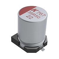 KEMET A767EB106M1VLAE085 Aluminum Polymer Capacitors 35Volt 10uF SMD 2KHr ESR=85 mOhms